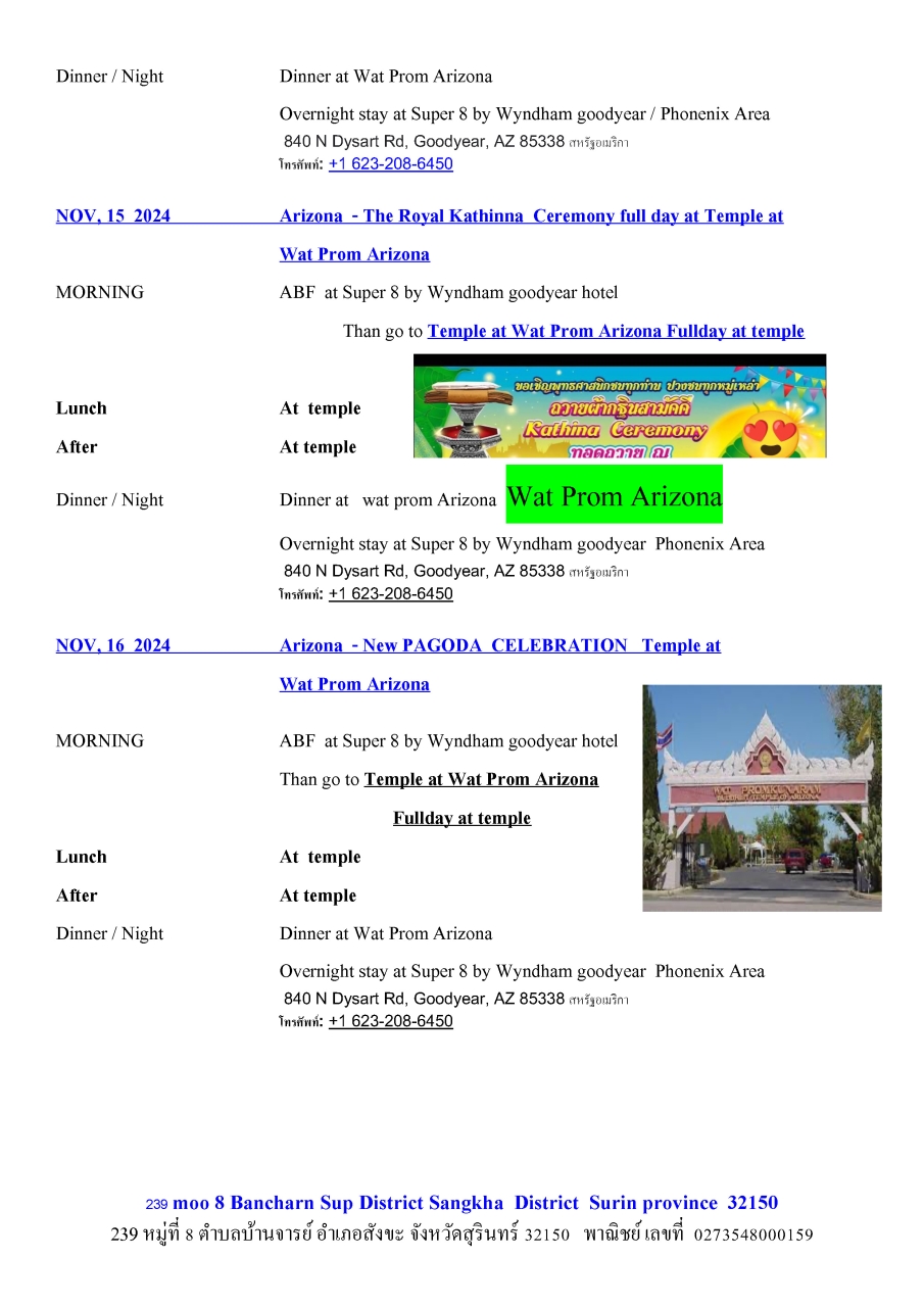 program USA 12  Nov to 22 NOVE 2024  Hotel_Page_3.jpg -  PROGRAM 11 DAY 10 NIGHT DELTA AIR LINES AND DOMESTICT FLIGHT TRAVELING SOUTHWESTERN REGION OF U.S.A | https://sumnangtravel.com